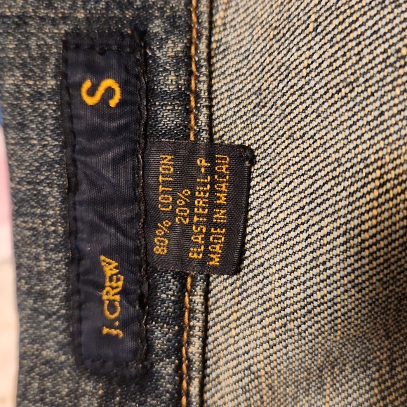 J Crew Womens Blue Classic Denim Trucker Jacket Coastalcowgirl Size s - Picture 6 of 7